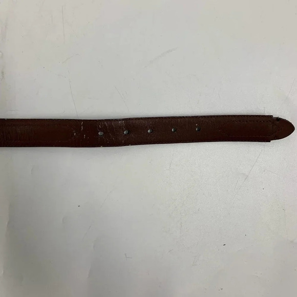 Fossil Men's‎ Italian Full Grain Cowhide Vintage Leather Belt Size 38 - Picture 9 of 10